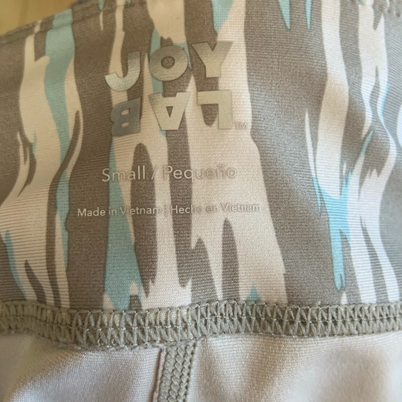 Joy Lab Mid-Rise 7/8 Stretch leggings Small Tan - Picture 3 of 6